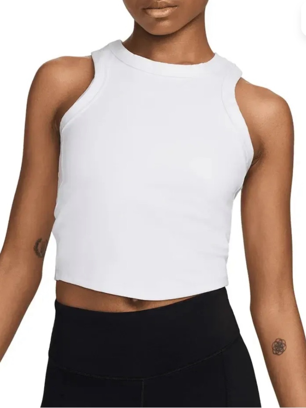 Women's One Fitted Dri-FIT Cropped Tennis Tank Top XL
